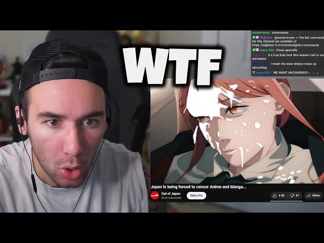 Japan is being forced to censor Anime and Manga (REACTION)