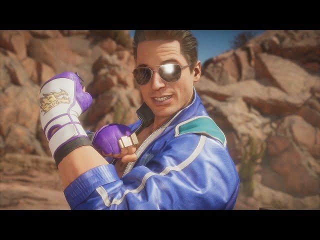 Mortal Kombat 11: Johnny Cage Vs All Characters | All Intro/Interaction Dialogues