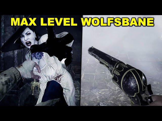 Resident Evil Village - MAX LEVEL WOLFSBANE MAGNUM VS Bosses Gameplay