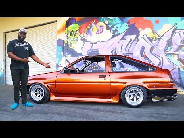 Hert's AE86 Corolla Update: Fresh Paint & New Coilover Install 621 Golden Ep.001