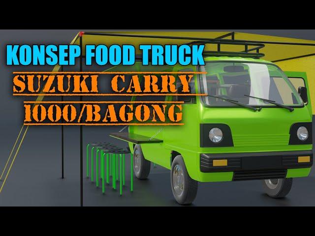 Suzuki Carry 1000 Food Truck