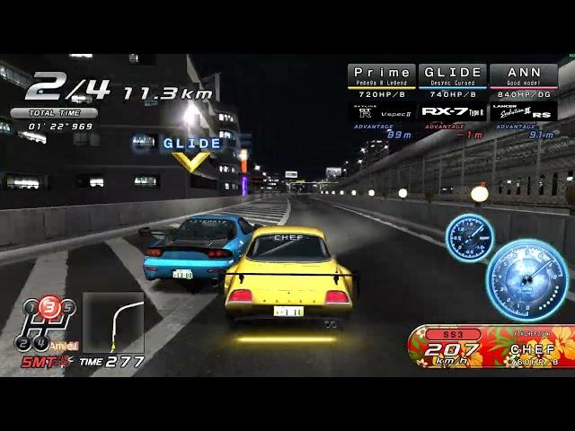 Mazda 110S Cosmo - Live VS (4P) New Belt Line 湾岸マキシ6 [Wangan Midnight Maximum Tune 6]