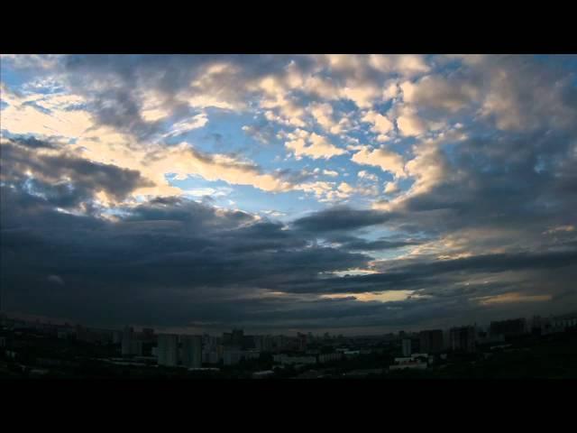 When the Sun goes down (Time Lapse, Moscow)