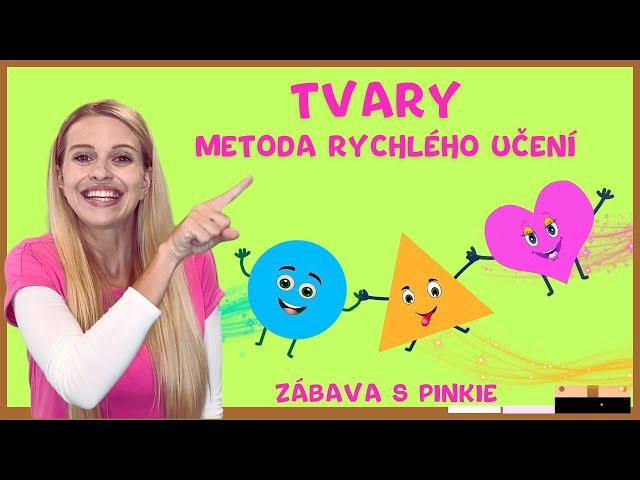 Tvary pro Nejmenší - První Slova Tvary - Nauč se Tvary - Hry pro děti