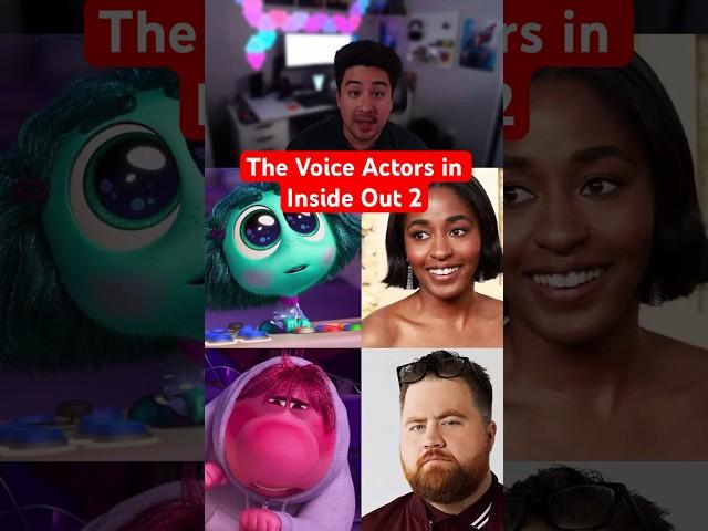 Behind the Voice Actors in Inside Out 2