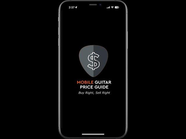 Mobile Guitar Price Guide App (Price Guide for 24,000+ Guitars & Basses)