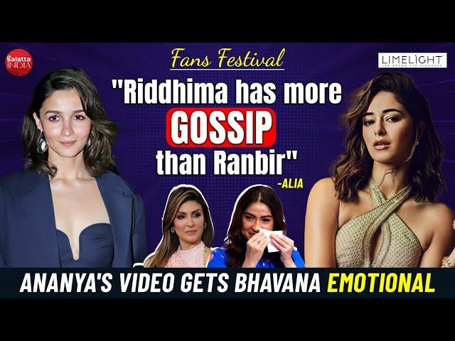 Alia Bhatt, Ananya Panday, Shanaya, Robin's EMOTIONAL message for Riddhima, Bhavana, Maheep, Shalini