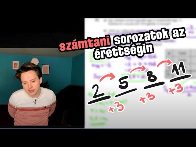 SZÁMTANI SOROZAT a matekérettségin 