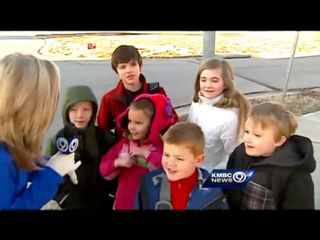 FirstNews goes to Raymore for bus stop shout-out