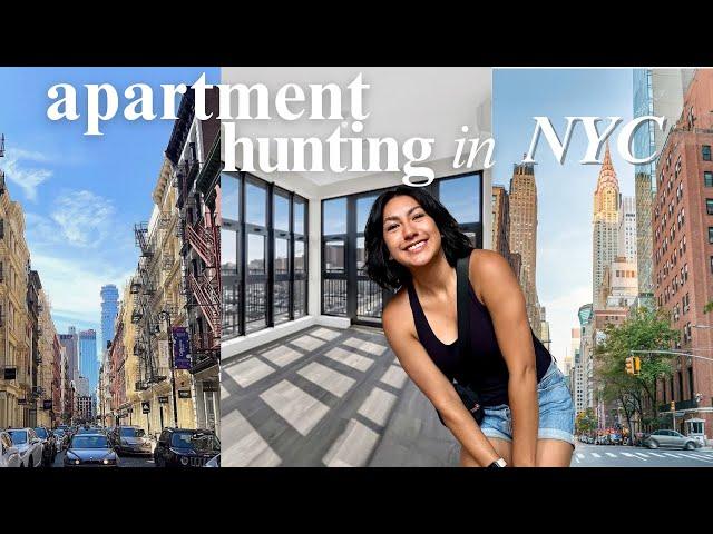 NYC Apartment Hunting 2024 | Touring 8 Apartments w/ Prices + Tips (Manhattan)