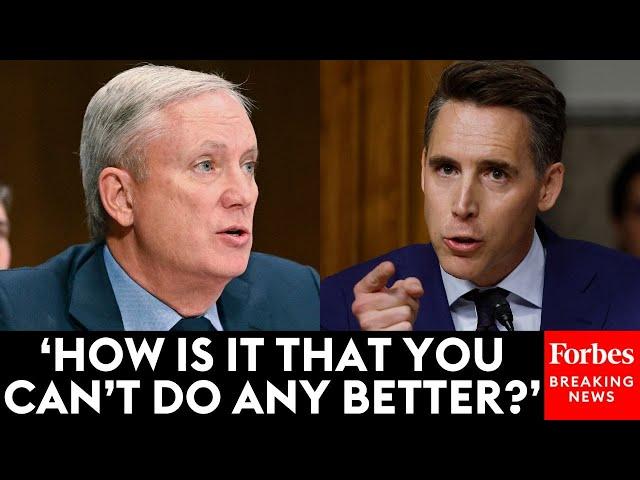 BREAKING: Josh Hawley Absolutely Lights Into Credit Card Company Executives: 'This Will Not Stand'