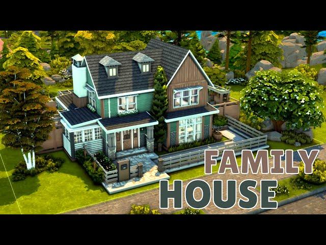 Большой семейный дом Симс 4Large family home The Sims 4 | Строительство | NO CC