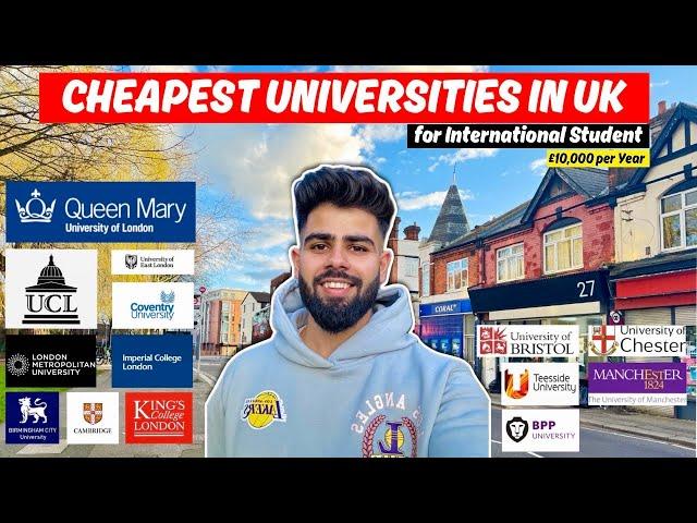 Most Affordable Universities in UK | Study in UK in Budget | Low Fees Universities in UK 2024