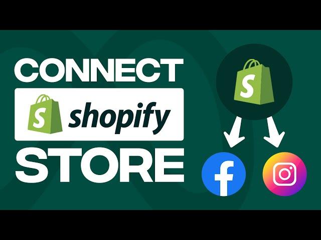 How To Connect Shopify Store to Facebook & Instagram Shop (2024)