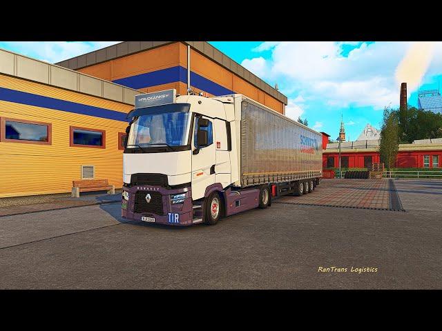 Renault Range T Evo Gameplay: Transporting 20t Loads in Euro Truck Simulator 2 | 4K Adventure & Tips