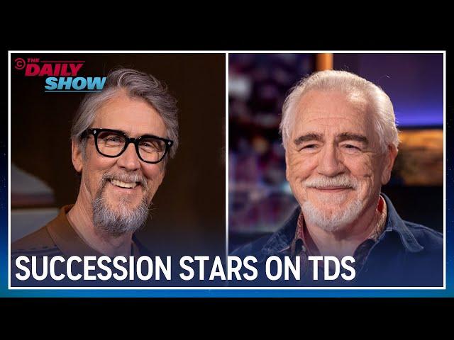 Talking "Succession" with Alan Ruck & Brian Cox | The Daily Show