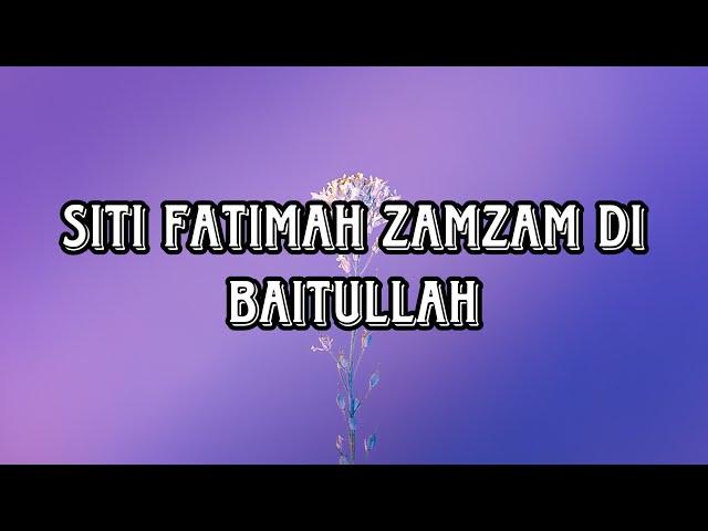 Siti Siti Fatimah Yaallah | Lirik lagu Sahur Bulan Ramadhan Viral Tiktok #laguramadan