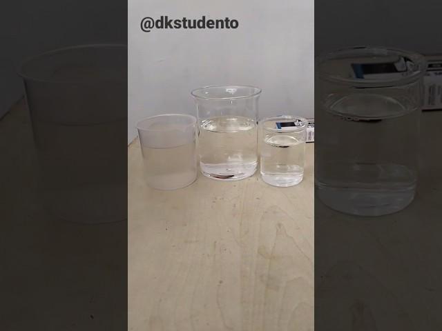 New science experiment #shorts #dkstusento