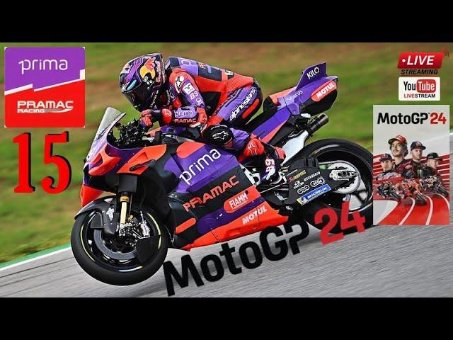 PRAMAC DUCATI-MotoGP 24 Gameplay Karriere - Deutsch #15 (2K-60fps)|️