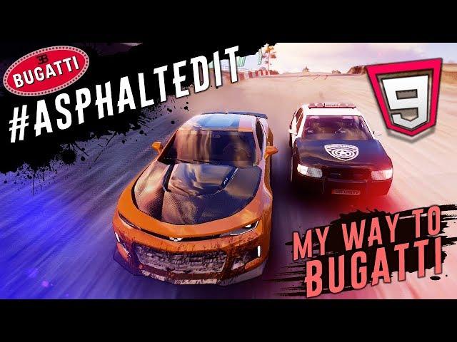 My way to Bugatti Chiron in Asphalt 9 #AsphaltEdit