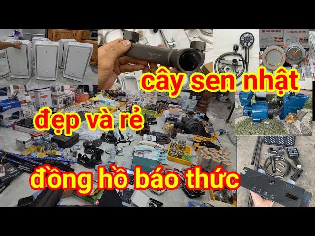 Hàng mới về, đồng hồ báo thức, Đồ điện thông minh, cây sen tắm nhật, đồ gia dụng nhật bãi giá rẻ