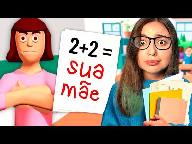 VIREI PROFESSORA E TENTEI ENSINAR ALUNOS BURROS...MAS TAMBÉM SOU BURRA