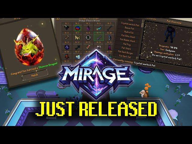 This INSANE Custom RSPS JUST RELEASED! *Server Shocase* 100+ Players! + Giveaway [Mirage RSPS]