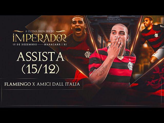 A Última Batalha do Imperador | Flamengo x Amici Dall Italia - AO VIVO E COM IMAGENS - 15/12