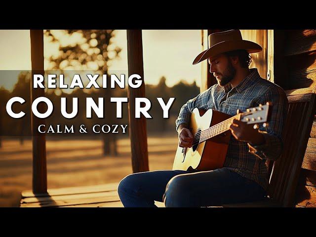 Best Relaxing Country Music 2025  | Gentle Guitar & Peaceful Vibes : for Relax / Work / Study 