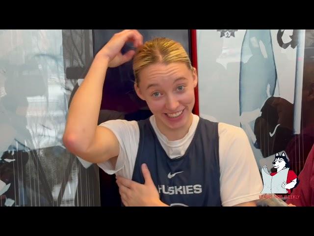 Paige Bueckers: UConn women's basketball pregame (USC)  - 12/20/24