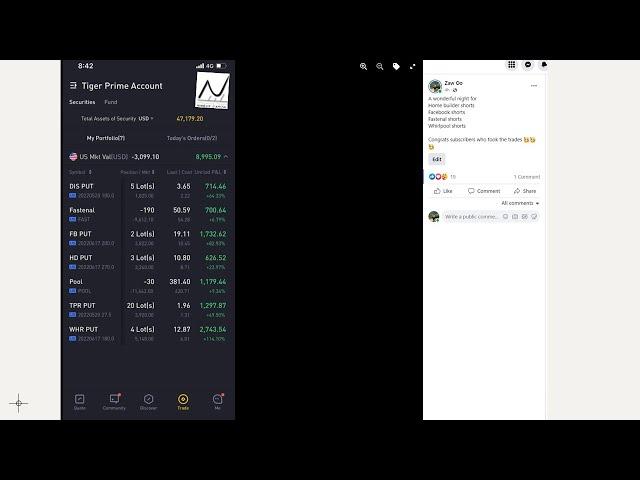 Options risks and portfolio return