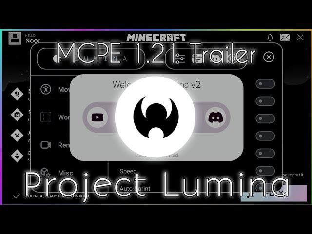 Project Lumina - 1.21.0, 1.21.1 | Best Minecraft BE and PE client - Android, IOS, Windows, linux