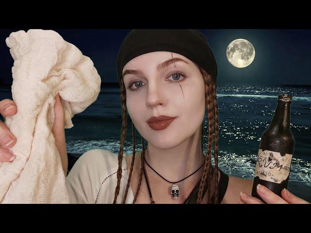 АСМР Ухаживаю за Тобой после Кораблекрушения • ASMR Caring for You after a Shipwreck