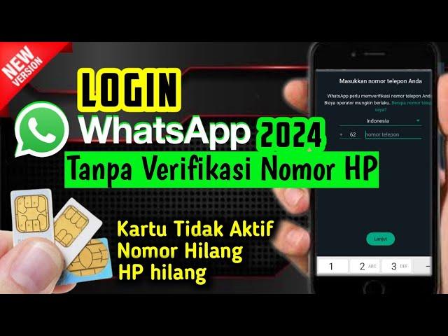 Cara Login Whatsapp nomor tidak aktif - Login Whatsapp lewat Email