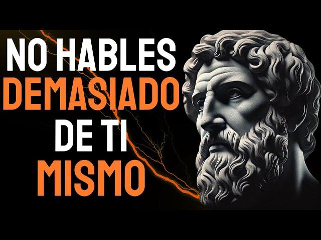 9 FORMAS EN LAS QUE TE DAÑA EL HABLAR DE TI MISMO | ESTOICISMO