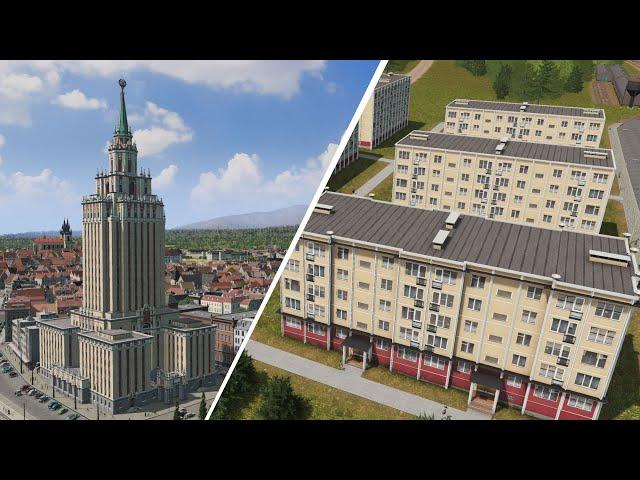 Socialist Realism, Start of Prefabrication - Cities: Skylines - Altengrad 57