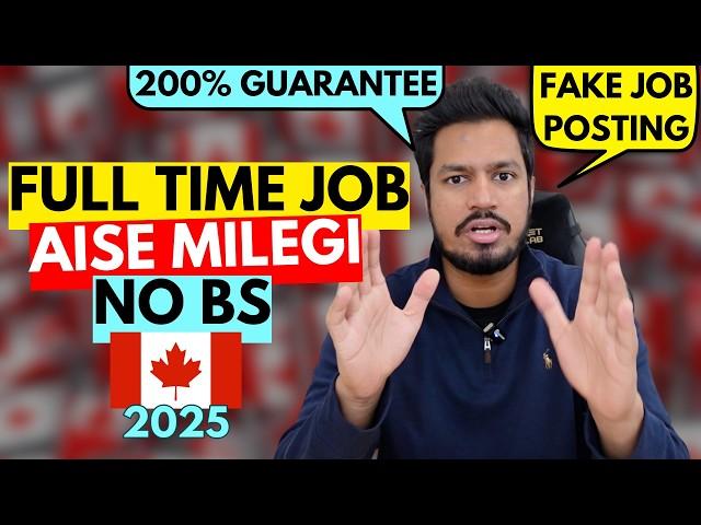 HOW TO GET FULL TIME JOBS IN CANADA?  [THIS WORKS 200%] - GRADUATING SOON? FRESH GRADUATE?