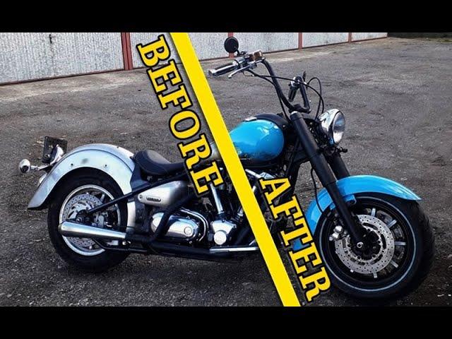 Yamaha Road Star Bobber 1700 - from burned one to brand new star !! Bobber Małopolska