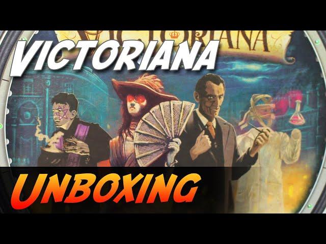 Victoriana - Brettspiel Unboxing (Hobby World) | Abenteuer Brettspiele