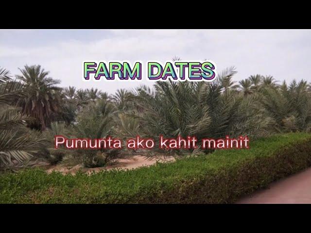 FARM Dates, subrang init#ofwlife@byihe ni kute vlog.