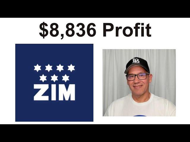 $8,836 Profit on ZIM in 8 months | Victor H Investing