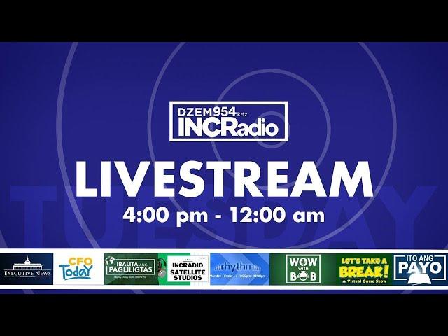 INCRadio Livestream | Tuesday, December 17, 2024 (4:00 PM - 12:00 MN)