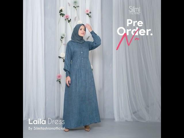 LAILA DRESS by SILMI #silmi #silmifashion #silmibrand #silmibusanamuslim #silmibranded 085730445044