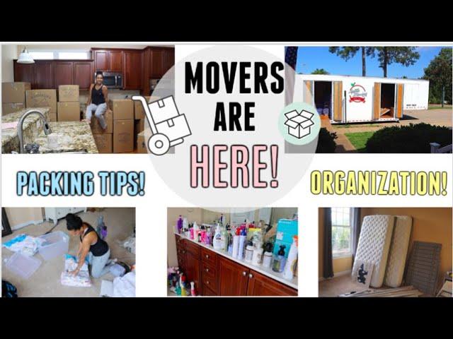 PACKING OUR WHOLE HOUSE / MOVING DAY TIPS / PREPARING FOR MOVERS / MAPIFUL