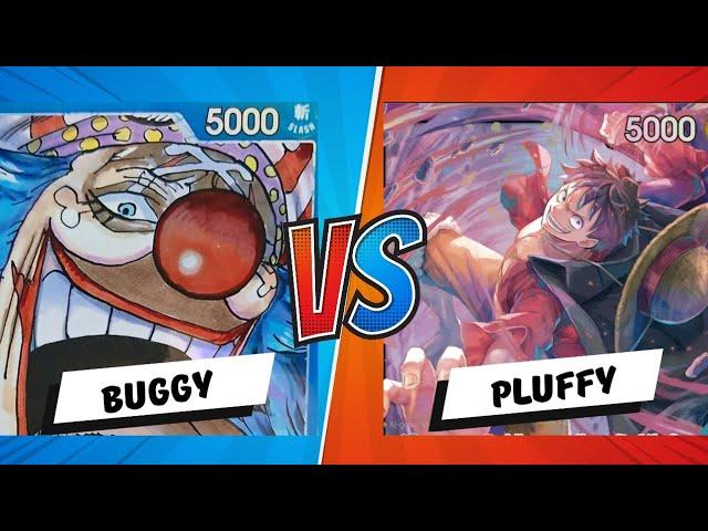 OP09 Store Tournament: Round 1 : Buggy vs Purple Luffy: One Piece Trading Card Game