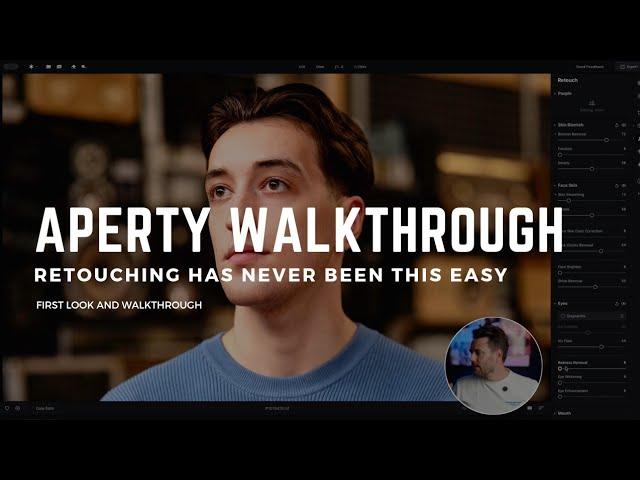 Aperty walkthrough - Speed Up Portrait Editing with Pro-Level Tools