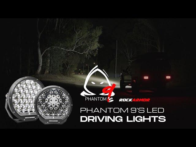 Phantom 9's LED Driving Lights | Rockarmor