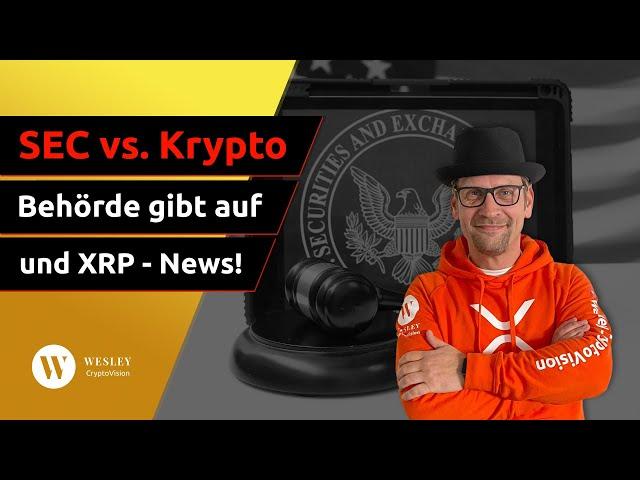 SEC vs. Krypto ► Weitere Einstellungen, XRP-ETP wachsen, FED über BFT, Blick auf den Chart ️