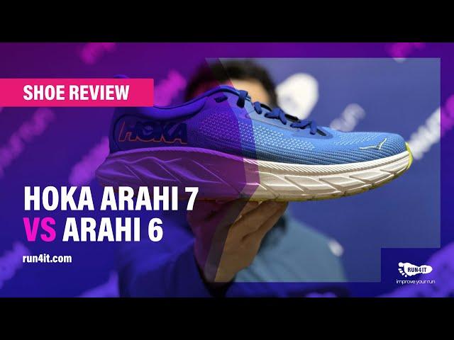 HOKA Arahi 7 vs Arahi 6 - What’s new?