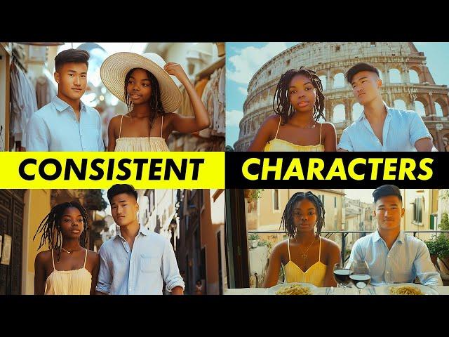 Create Ai Videos with Consistent Characters! - Midjourney + Kling